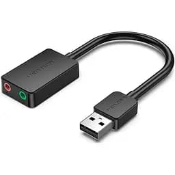 Звуковая плата VENTION Audio USB 2х3,5 мм jack 0.15m (CDYB0)