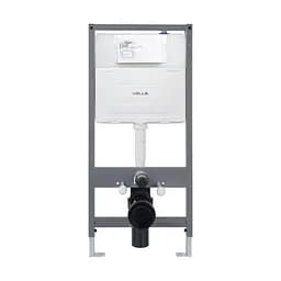 Інсталяція для унітазу Volle Master Evo Sensor 4в1 (інсталяція, кріплення, прокладка, клавіша Largo Evo Sensor) blanco 2220.010305, Білий - мініатюра 3