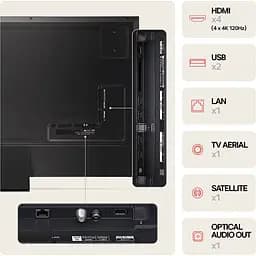 Телевізор LG AI 85 86` QNED Ultra HD 4K (86QNED91T6A) UA [128123] - мініатюра 8