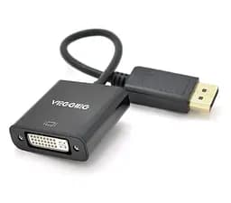 Конвертор-переходник DisplayPort (папа) на DVI24+5 (мама) VEGGIEG DD-B 25cm