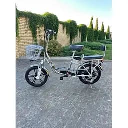 Електровелосипед Green Giant U18 600W 48V 18Ah + PASS-система сірий - мініатюра 3