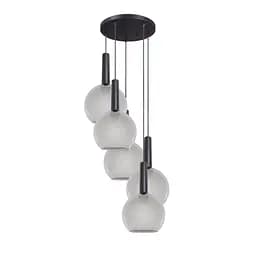 Люстра подвесная Brille E27 60W Smoke (BL-440S/5)