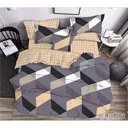 Комплект постельного белья TAG Tekstil с компаньоном Евро 000210548 (R-V8164)