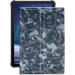 Чохол StatusCASE з екошкіри для планшету Oukitel RT1 Хаки-синій