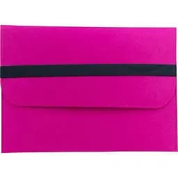 Чохол-сумка Wiwu Apple MacBook 13.3 iз войлока фетр Hot Pink
