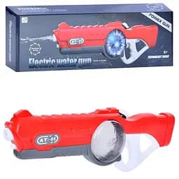 Водяний бластер Electric Watergun на акумуляторі з підсвіткою червоний, 11128