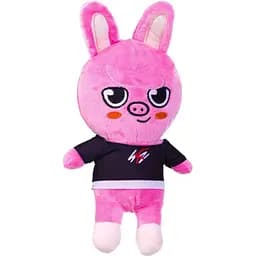 Мягкая игрушка-брелок GeekLand Stray Kids SKZ Кролик-свинка Двекки 20 см