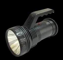 Ліхтарик LED PROFI пласт.з ручкою 3 реж.АКБ в комп.з вилк.(зап.кас на 3*ААА) (DJ-2317) R