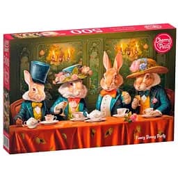 Пазл "Вечірка у кроликів", 500 елементів 20050 Cherry Pazzi, в коробці (5903728720050)