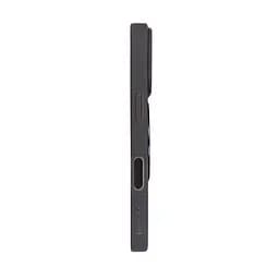 Противоударный чехол-панель для Apple iPhone 17 Pro, Unit Stand2, черный, силикон + поликарбонат, защита всего корпуса, с подставкой, поддержка магнитных держателей и беспроводной зарядки (MagSafe), ArmorStandart (ARM86333) - мініатюра 3