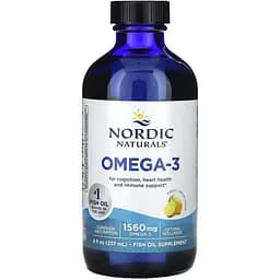 Рыбий жир Nordic Naturals Omega-3 со вкусом лимона 237 мл