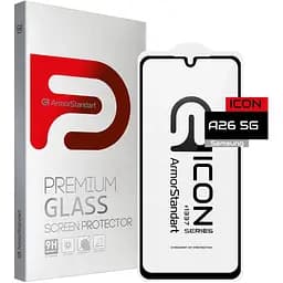 Защитное стекло ArmorStandart Icon Glass для Samsung A26 Black (ARM82210) [144056]