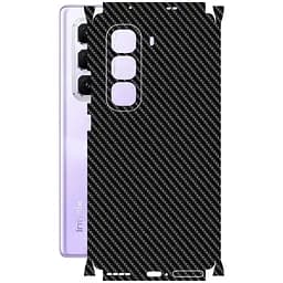 Захисна плівка StatusSKIN для Infinix Hot 50 Pro Plus 4G X6880 Корпус Вініл Карбон чорний