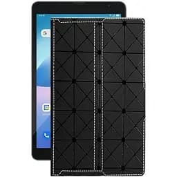 Чохол StatusCASE з екошкіри для планшету Blackview Tab 6 2021 Чорний ромб