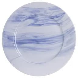 Столовий набір посуду Yiwu Marble Clara 16 предметів на 4 персони порцеляновий Синій - мініатюра 4