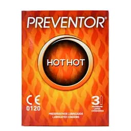 Презервативи Preventor Hot Hot 3 шт.