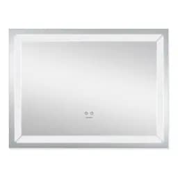 Дзеркало Kroner KRP Spiegel HR1 - 8060 з LED-підсвічуванням та антизапітнінням CV030030, Білий - мініатюра 4