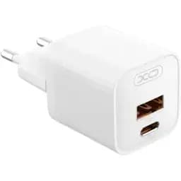 Сетевое зарядное устройство для XO L147(EU) PD20W 1USB-A+1USB-Charger Белый