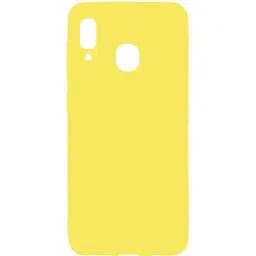 Чохол-накладка Toto 1 mm Matt TPU Case Samsung Galaxy A20/A30 Yellow