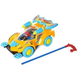 Каталка машинка на палочке (в ассортименте)