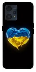 Чехол Demsky Сердце Украины для Realme 9 4G/9 Pro+