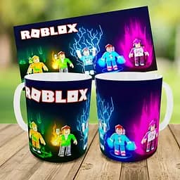 Набір: дитяча сумка-бананка+кружка Роблокс «Roblox» 32х15см, бананка для хлопчика через плече на подарунок (00962) - мініатюра 3