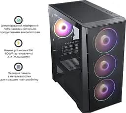 Корпус QUBE MESH Black (MESH_FMNU3) Без БП - мініатюра 8