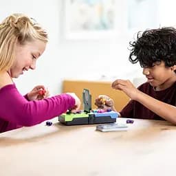Настільна гра головоломка "IQ game toys" IQ-5 ігрове поле, кульки, 40 карток - мініатюра 4