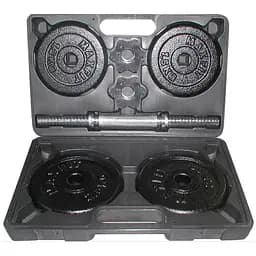 Гантель сборная Toorx 10 кг с кейсом (VAL-10DGN)