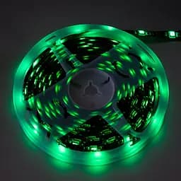 Світлодіодна стрічка 5м різнокольорова смуга RGB Bluetooth 5050 MEIQ-IT RGB strip light - мініатюра 8