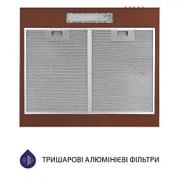 Витяжка плоска Minola HPL 512 BR - мініатюра 5