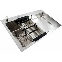 Кухонна мийка Platinum HANDMADE 78*50С L (SP000041295)