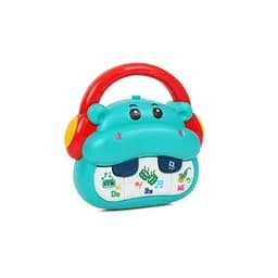 Детское пианино "Бегемот" Limo Toy FT0056C 12 см, учебный, музыка, звук