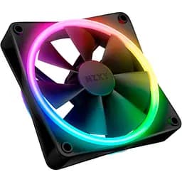 Кулер до корпусу NZXT F120RGB Duo - 120mm Dual- (RF-D12SF-B1) - мініатюра 2