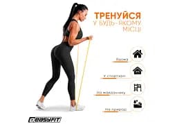 Гумова петля EasyFit 1-6 кг жовта (EF-2654-1) - мініатюра 3