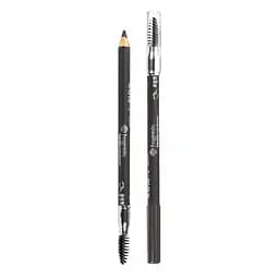 Карандаш для бровей Bogenia Powder Brow Liner со щеткой BG506, №004 Graphite