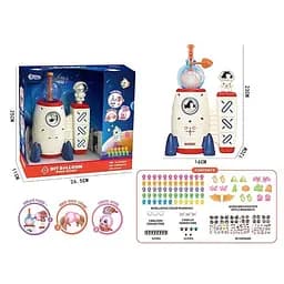 Набор для творчества T 328 инструмент для надувания шариков, шарики, наклейки, глазки.