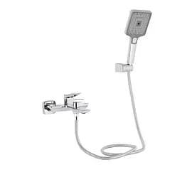 Смеситель для ванны Qtap Presto (c душевым гарнитуром) QTPRE259CRM45574 Chrome