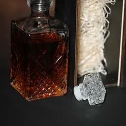 Подарунковий набір віскі Whiskey Stones №11 графин Selecta в дерев'яному пеналі - мініатюра 8