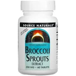 Натуральна добавка Source Naturals Broccoli Sprouts Extract, 60 таблеток
