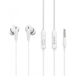 Навушники провідні Celebrat g26 з мікрофоном білі 6925146951310