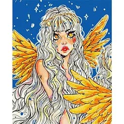 Картина за номерами Ideyka Казковий янгол KHO5085 40х50 см