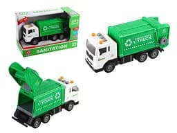 Машина Мусоровоз инерционная, RJ6823-1, озвученная, со светом