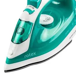 Прасувальна праска Rotex RIC21-N Super Glide Антипригарне покриття 1600Вт Вертикальне відпарювання Біло-Зелений - мініатюра 5