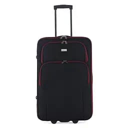 Валіза Semi Line 24" (M) Black/Red Lines (T5680-2) - мініатюра 2