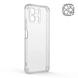 Прозрачный чехол для OPPO A6 4G/A6S 4G с защитой камеры и усиленными бортами, тонкий, силиконовый, бесцветный, ударопрочный, противоударный бампер с закрытой камерой, ArmorStandart (ARM90359) - мініатюра 2