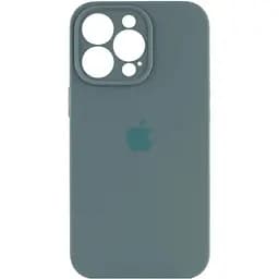 Чехол Silicone Case Camera Protect для Apple iPhone 16 Pro Max Pine Green AA [117092]