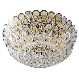 Люстра Brille торт стельова з підсвічуванням LED E14 40W Glass (BCL-607C/9)