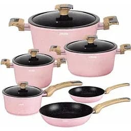 Набір посуду з мармуровим покриттям DMS TSM4010RS