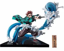 Фігурка Bandai Spirit Танджиро Клинок розсікаючий демонів Tanjiro Kamado Тримай меч на світанку 12 см DS TK 148 - мініатюра 3